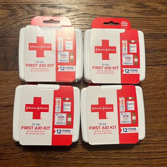 johnson & johnson Skincare Johnson Johnson First Aid Kits Bundle Of 4 Poshmark